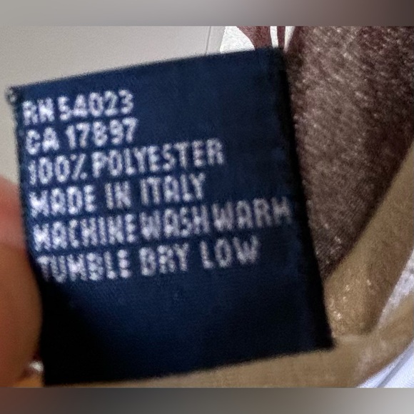 ๐ 3 for $30 ๐ GAP Cream/Brown Scarf - Picture 3 of 3